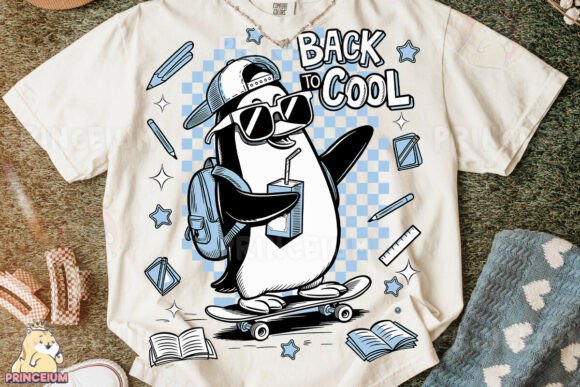 Back to Cool Penguin: The Ultimate School-Ready Design Asset