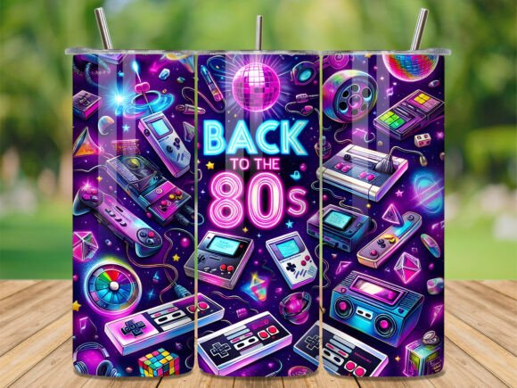 Back to the 80s Nostalgia Tumbler Wrap: A Strategic Asset for Custom Merchandise Workflows
