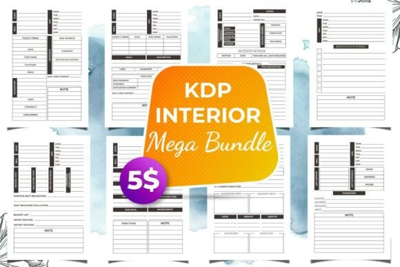 Best Selling KDP Mega Bundle Templates V11: Premium Design Assets