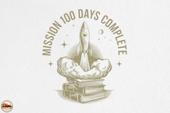 Mission 100 Days Complete PNG: Integrating a Milestone Asset into Your Creative and Educational Workflow