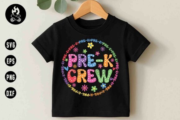 Pre-K Crew SVG, Back to Class SVG for School