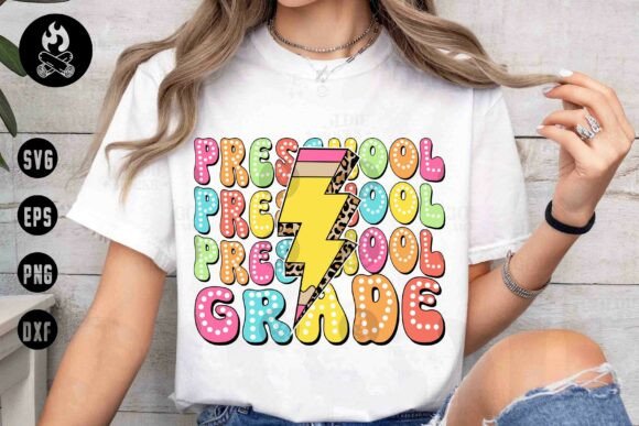 Preschool Stacked SVG, Back to SchoolSVG: The Ultimate Digital Asset for Creative Educators and Parents
