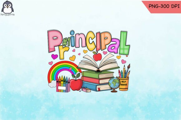 Principal Sublimation Design PNG Assist