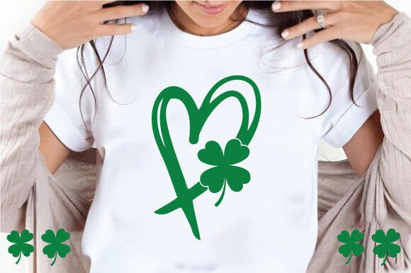 Shamrock Long Sleeve Shirt, Irish Long